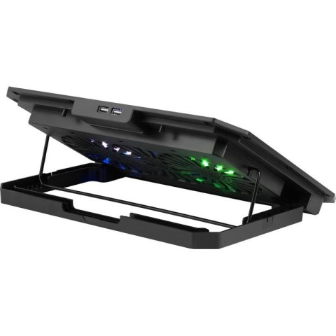 Defender Podstawka chłodząca NS-510 2W 2XUSB RGB 15.6 cala