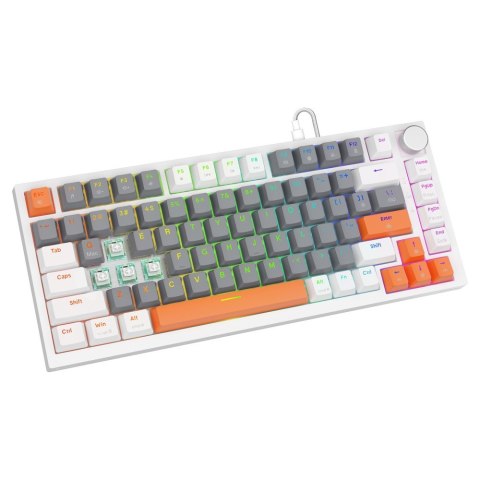 Savio Klawiatura magnetyczna ASTRAL White OUTEMU White Jade Magnetic RGB 3 kolory keycapów