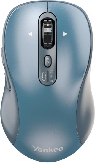 YENKEE Mysz bezprzewodowa Dual Bluetooth+USB2,4Ghz YMS 2010BE GYRO