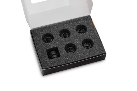 EK Water Blocks EK Water Blocks EK-Quantum Torque 6-Pack HDC 12 Torque wrench end fitting Czarny 1/4" 6 szt.