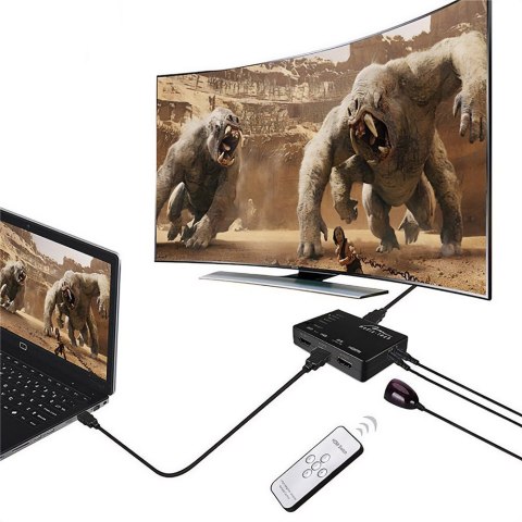 Media-Tech Przełącznik HDMI SWITCH 4K MT5207