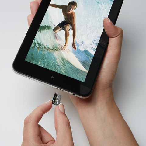 PNY Karta pamięci microSDXC 64GB P-SDU64GV31100PRO-GE