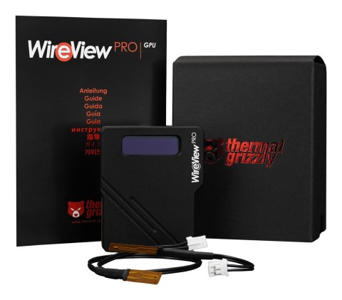 Thermal grizzly Termiczna karta graficzna Grizzly WireView 90 Pro, 1x12VHPWR - Wsteczny