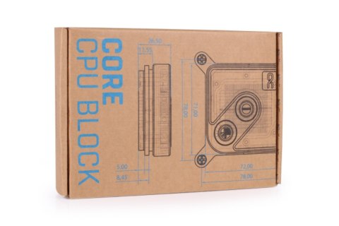 Alphacool Alphacool Core 1 Aurora Chłodzenie procesora, ARGB