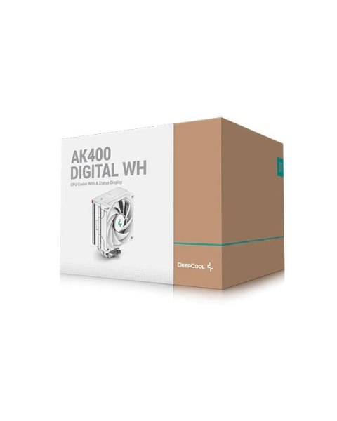 DEEPCOOL Chłodzenie DeepCool AK400 DIGITAL SE WH