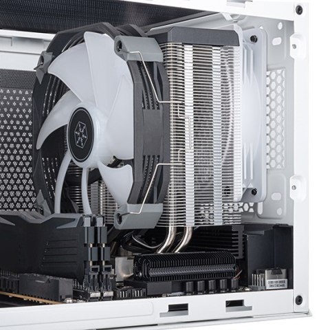 SilverStone Silverstone SST-ARV140-ARGB system chłodzenia komputerów Procesor Chłodnica powietrza 14 cm Czarny, Szary 1 szt.