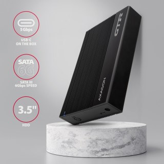AXAGON EE35-GTR Obudowa zewnętrzna aluminiowa USB3.2 Gen1 - SATA 6G 3.5 cala
