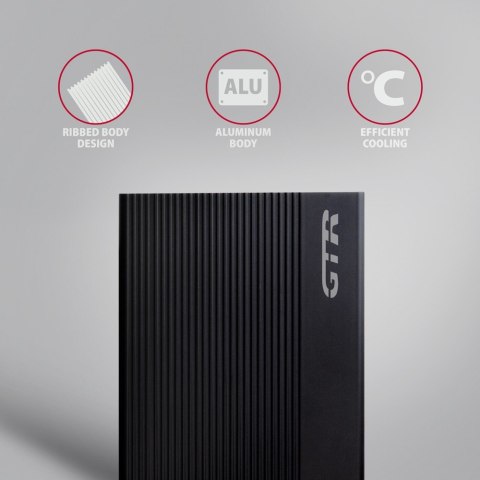 AXAGON EE35-GTR Obudowa zewnętrzna aluminiowa USB3.2 Gen1 - SATA 6G 3.5 cala