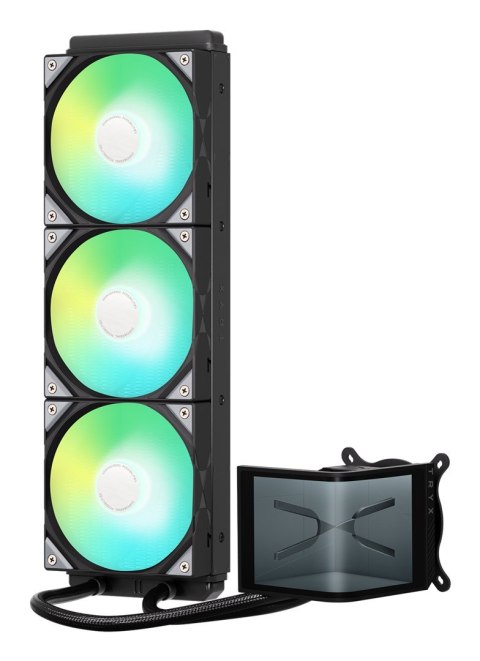 FRACTAL DESIGN Kompletne chłodzenie wodne TRYX PANORAMA SE ARGB 360 z wyświetlaczem 3D AMOLED