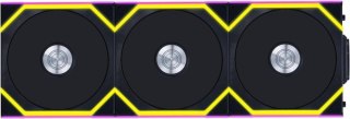 LIAN LI Lian Li UNI FAN SL Wireless 120 Reverse Blade Obudowa komputera Wentylator 12 cm Czarny 3 szt.