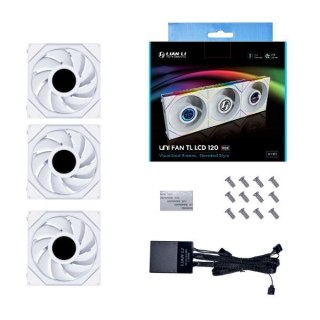 LIAN LI Lian Li UNI FAN TL LCD Obudowa komputera Wentylator 12 cm Biały
