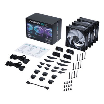 Phanteks Wentylator PWM Phanteks D30 120mm, DRGB