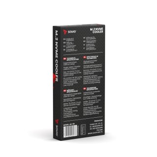 SAVIO SAVIO CHŁODZENIE DO DYSKÓW M.2 NVME 2280 COOLER AK-60