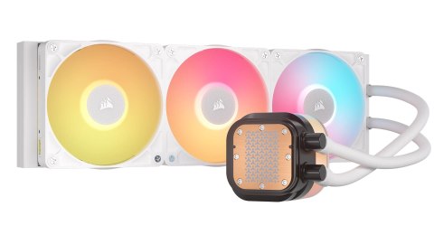 Corsair CORSAIR iCUE LINK TITAN 360 RX LCD White AIO, 360mm Radiator, Liquid CPU Cooler