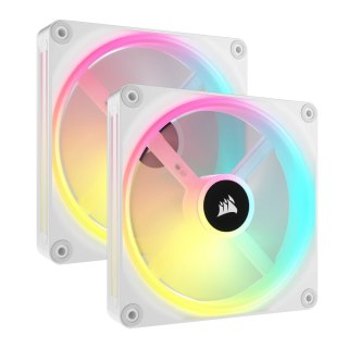 Corsair Corsair CO-9051008-WW system chłodzenia komputerów Obudowa komputera Wentylator 14 cm Biały 2 szt.