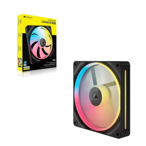 Corsair Wentylator CORSAIR LĂĽfter 140*140*25 LX140-R RGB iCUE Link Single