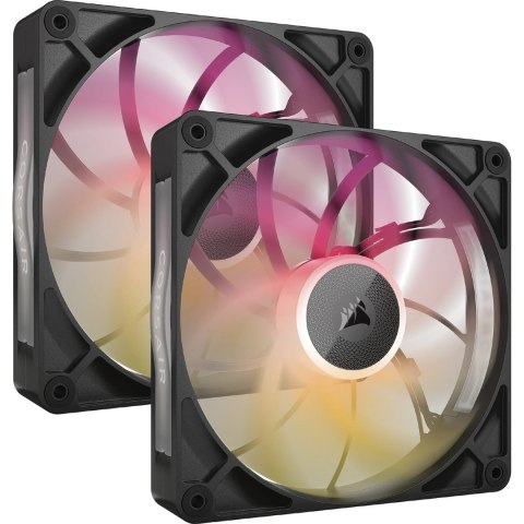 Corsair Zestaw startowy CORSAIR iCUE Link RX140 MAX RGB - Wentylator obudowy - 140mm - (zestaw 2 szt.)