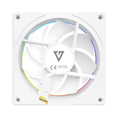 MODECOM MODECOM VOLCANO LOOP 120 ARGB FAN BIAŁY