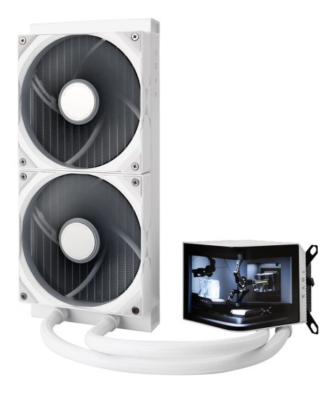 No name Kompletne chłodzenie wodne - 280 mm biały - AMD Socket AM4 (Ryzen) - AMD Socket AM5 (Ryzen Zen4)
