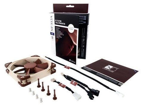 Noctua Wentylator NOCTUA 120mm od 10,7 dBA, 300-1200 RPM