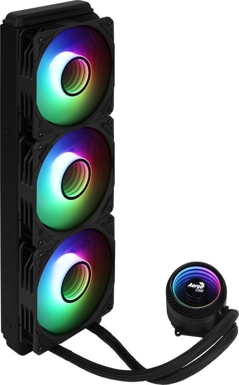 Aerocool Chłodzenie wodne AEROCOOL PGS MIRAGE L360 ARGB BK