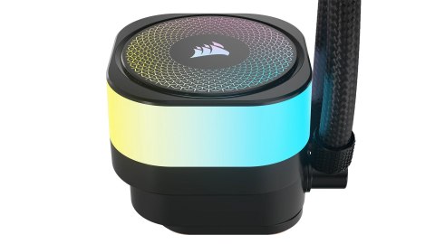 Corsair Corsair iCUE LINK TITAN RX RGB Procesor Chłodnica cieczy all-in-one 14 cm Czarny 1 szt.