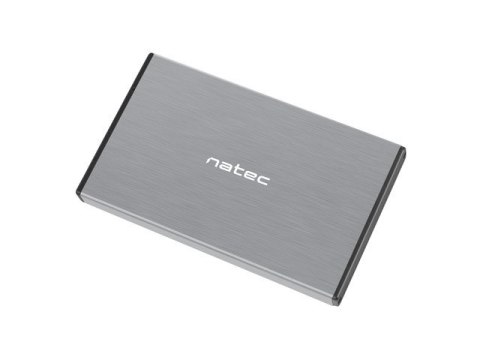 NATEC Obudowa na dysk NATEC Rhino Go NKZ-1281 (2.5"; USB 3.0; Aluminium; kolor szary)
