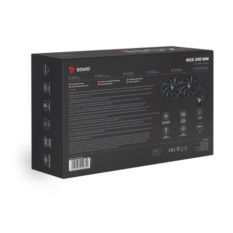 SAVIO SAVIO CHŁODZENIE WODNE CPU 240 MM NOX