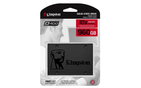 Kingston Dysk SSD Kingston A400 (960GB; 2.5"; SATA 3.0; SA400S37/960G)