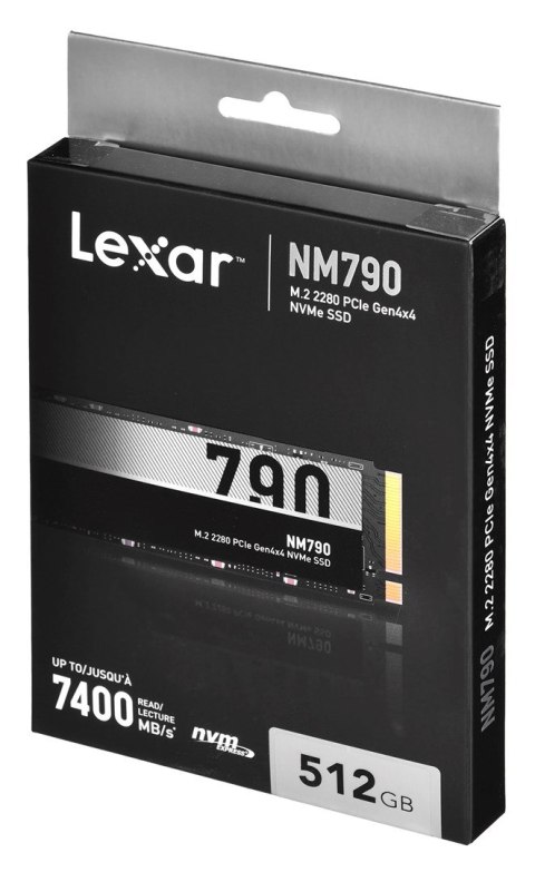 Lexar Dysk SSD Lexar NM790 512GB M.2 PCIe NVMe