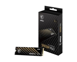 MSI Dysk SSD MSI SPATIUM M461 2TB PCIe 4.0 NVMe M.2 2280