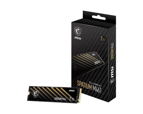 MSI Dysk SSD MSI SPATIUM M461 2TB PCIe 4.0 NVMe M.2 2280