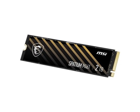 MSI Dysk SSD MSI SPATIUM M461 2TB PCIe 4.0 NVMe M.2 2280