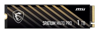 MSI Dysk SSD MSI SPATIUM M470 Pro 1TB PCIe 4.0 NVMe M.2 2280