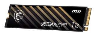 MSI Dysk SSD MSI SPATIUM M470 Pro 1TB PCIe 4.0 NVMe M.2 2280