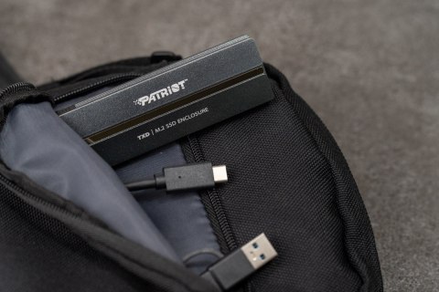 Patriot Memory Patriot TXD obudowa USB3.2 do SSD M.2 NVMe 1.3, do 8TB - Aluminium