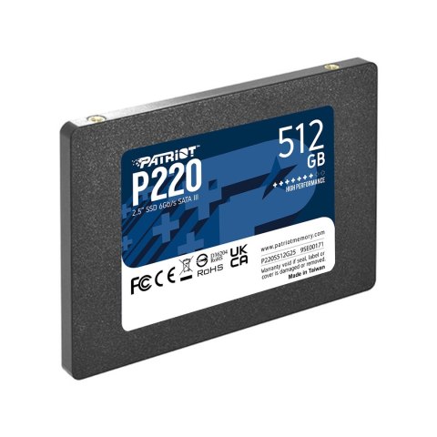 Patriot Memory SSD PATRIOT P220 512GB SATA3 2,5"