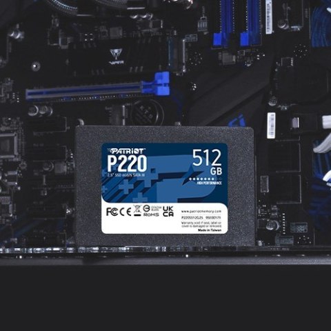 Patriot Memory SSD PATRIOT P220 512GB SATA3 2,5"