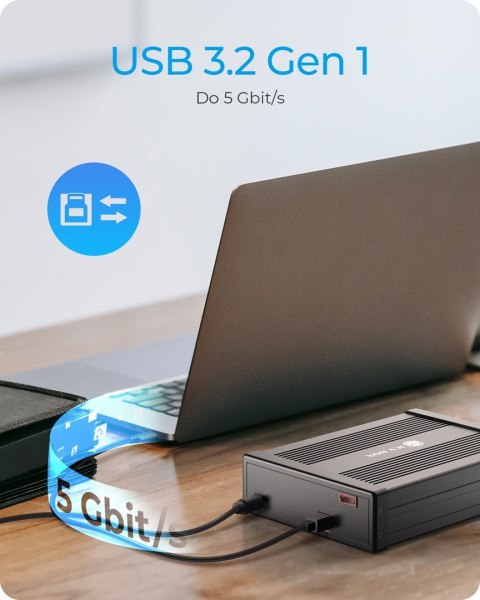 No name Obudowa ICY BOX IB-525-U3 5.25" SATA III USB Type-C