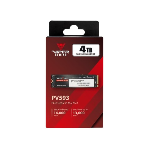 Patriot Memory SSD Patriot Viper PV593 M.2 PCI-E Gen5 x4 NVMe2 4TB