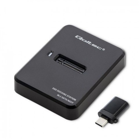 Qoltec QOLTEC STACJA DOKUJĄCA DYSKÓW SSD M.2 SATA | NGFF | USB 3.1
