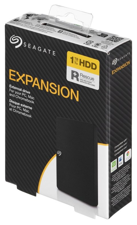 Seagate Dysk zewnętrzny HDD Seagate Expansion (1TB; 2.5"; USB 3.2 Gen 1; STKM1000400)
