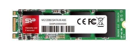 Silicon Power Dysk SSD Silicon Power Ace A55 256GB M.2 SATA III 550/450 MB/s (SP256GBSS3A55M28)