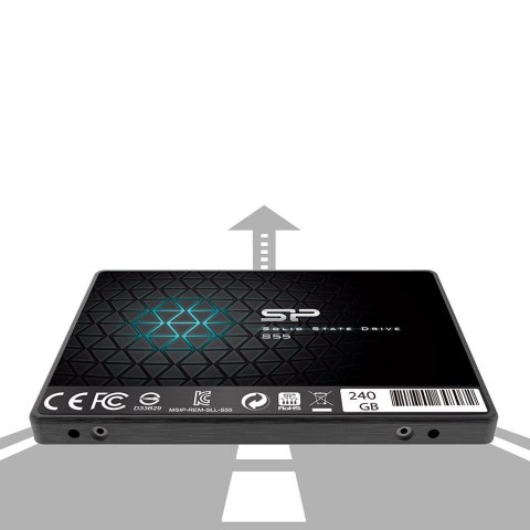 Silicon Power Dysk SSD Silicon Power S55 240GB 2,5" SATA III 550/450 MB/s (SP240GBSS3S55S25)