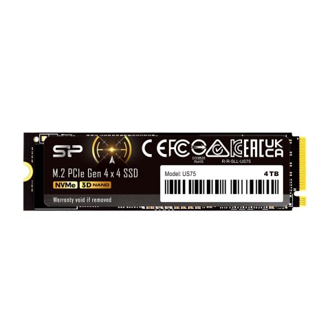 Silicon Power SSD Silicon Power US75 2TB M.2 Gen4 NVMe 7000/6500 MB/s (SP02KGBP44US7505)