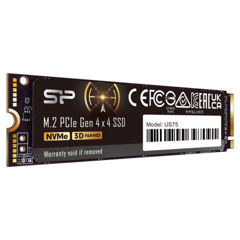 Silicon Power SSD Silicon Power US75 2TB M.2 Gen4 NVMe 7000/6500 MB/s (SP02KGBP44US7505)