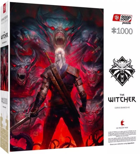 Cenega Publishing Puzzle Good Loot: The Witcher - Corvo Bianco, 1000 elementów