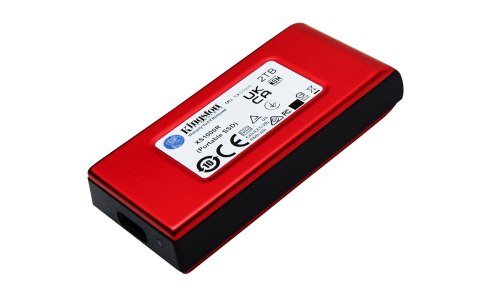 Kingston KINGSTON DYSK SSD 2000G PORTABLE XS1000R RED
