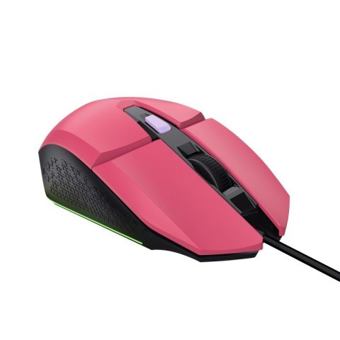 Trust Mysz gamingowa TRUST FELOX GAMING GXT109P Różowa