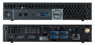 Dell DELL OptiPlex 7070 Micro i5-9500T 16GB 256GB SSD mSFF Win11pro + zasilacz UŻYWANY